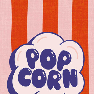 Papier peint papier style pop corn Intissé