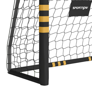 But de football - cage de foot - but futsal dim. 1,8L x 1,2H m - châssis métal moussé