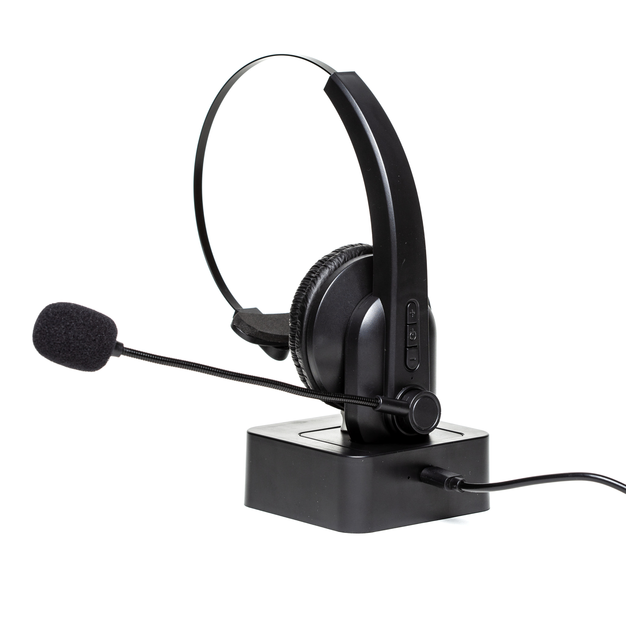Casque Microphone Sans Fil Base De Chargement