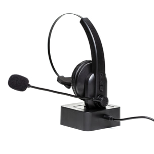 Casque Microphone Sans Fil Base De Chargement