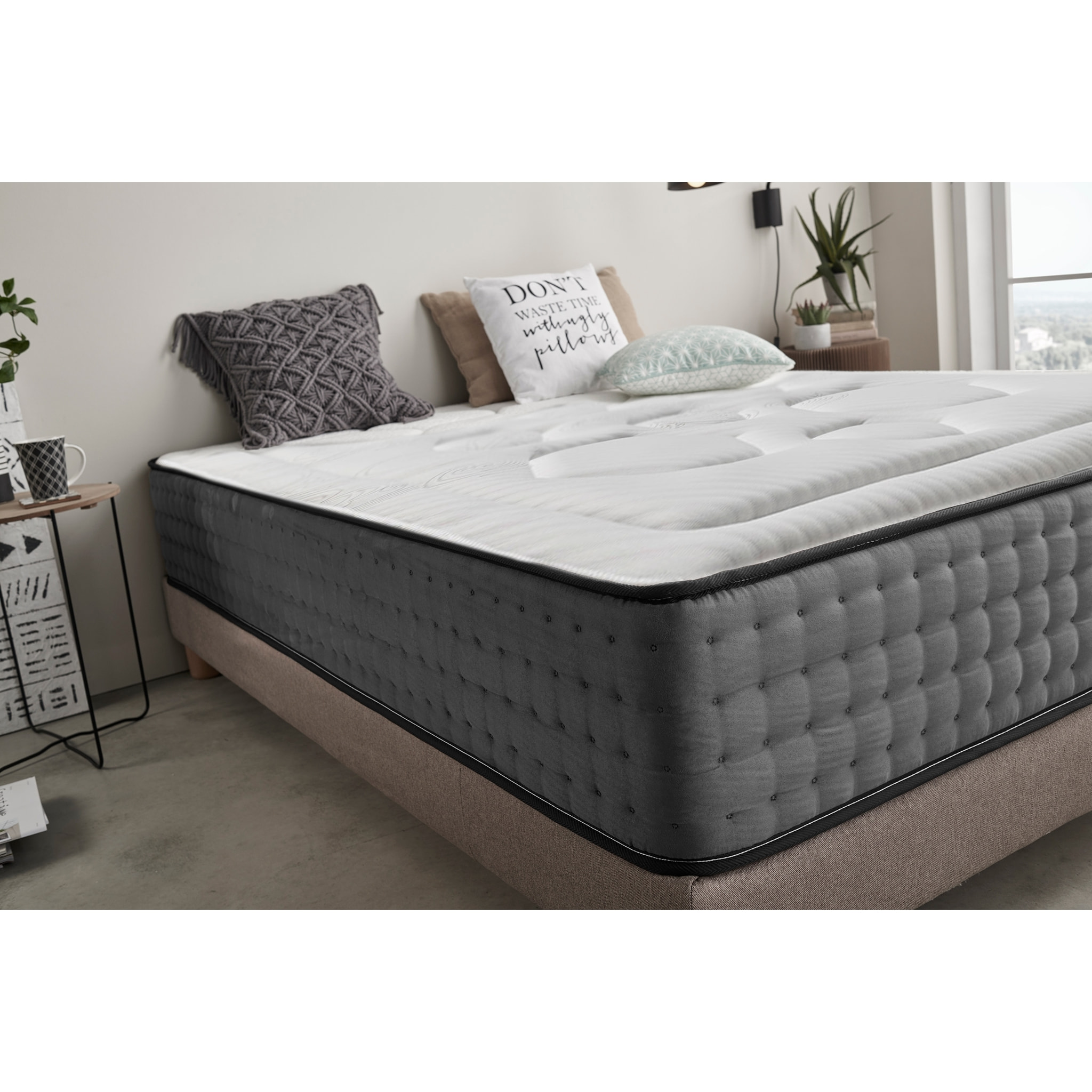 Matelas Hexacare | ressorts ensachés |Épaisseur +/- 28 cm, 1 place - Moonia