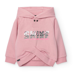 Sudadera felpa de bebé niña -BCI