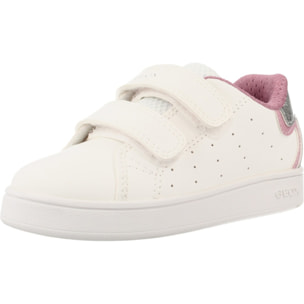 Zapatillas Niña de la marca GEOX  modelo B365MA 0BCKC BLANCO