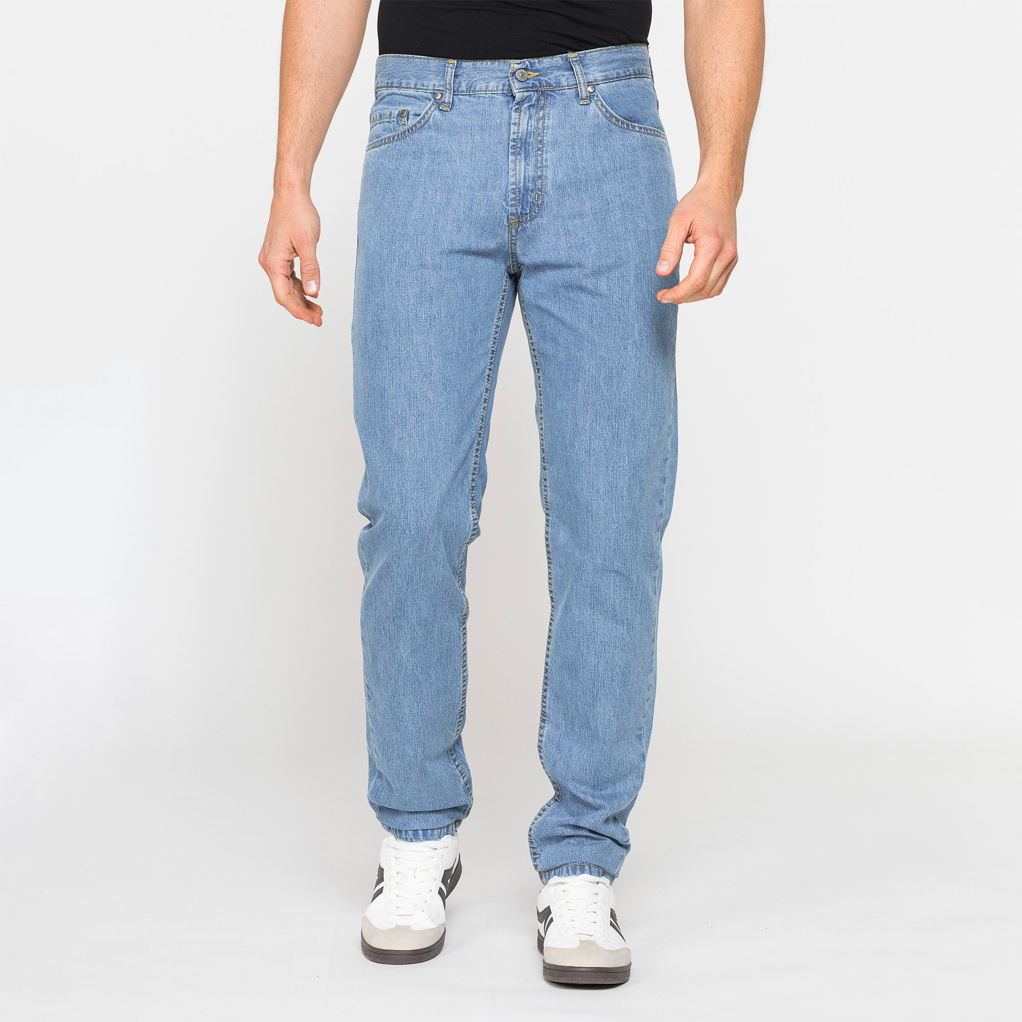 JEANS MOD. 700 REGOLARE IN DENIM FERMO LEGGERO 10,5 oz.