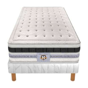 ENSEMBLE Versailles - Matelas 1 Place + 1 Sommier