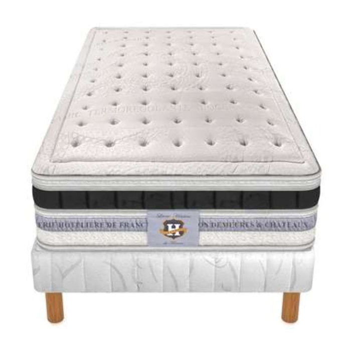 ENSEMBLE Versailles - Matelas 1 Place + 1 Sommier