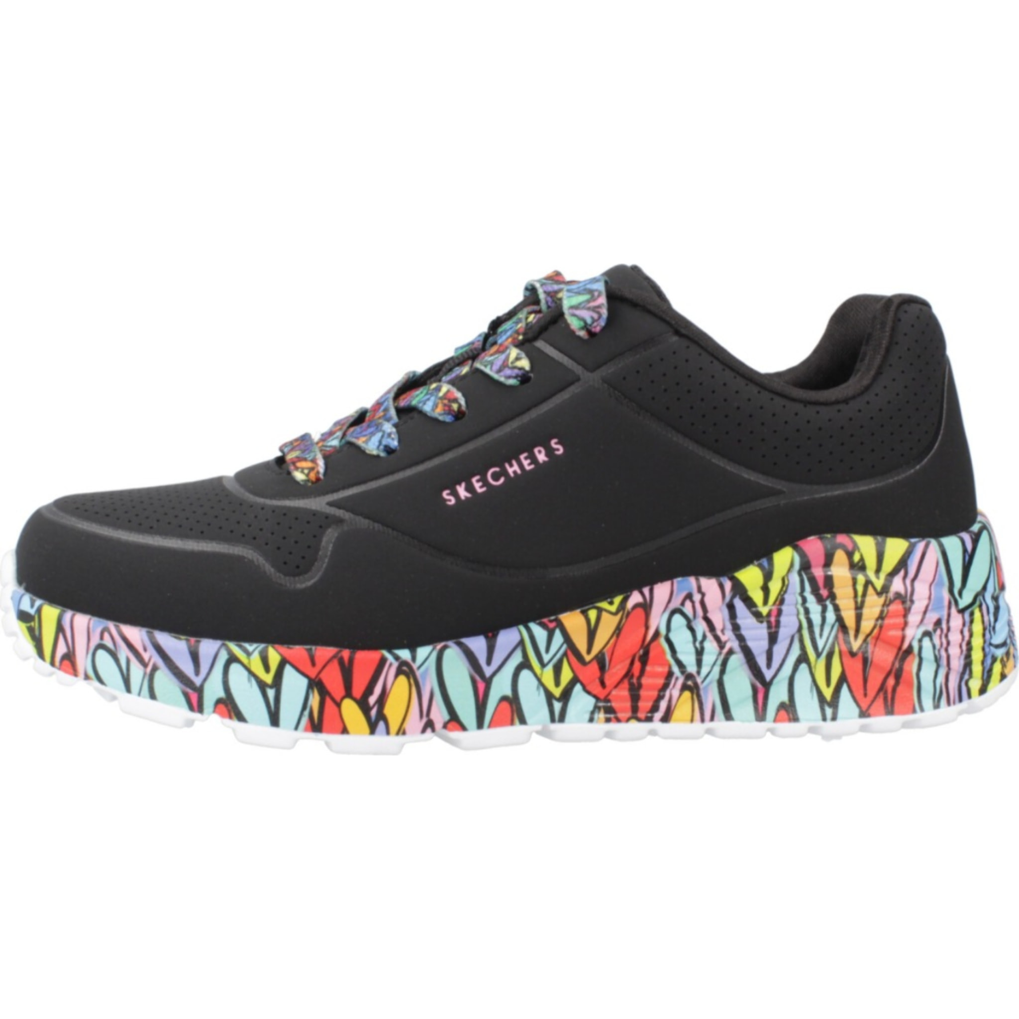 Zapatillas Niña Uno Litesubtle Love Negro