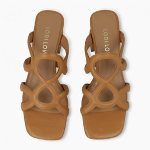 SANDALIAS MARRONES MIL5213-GO