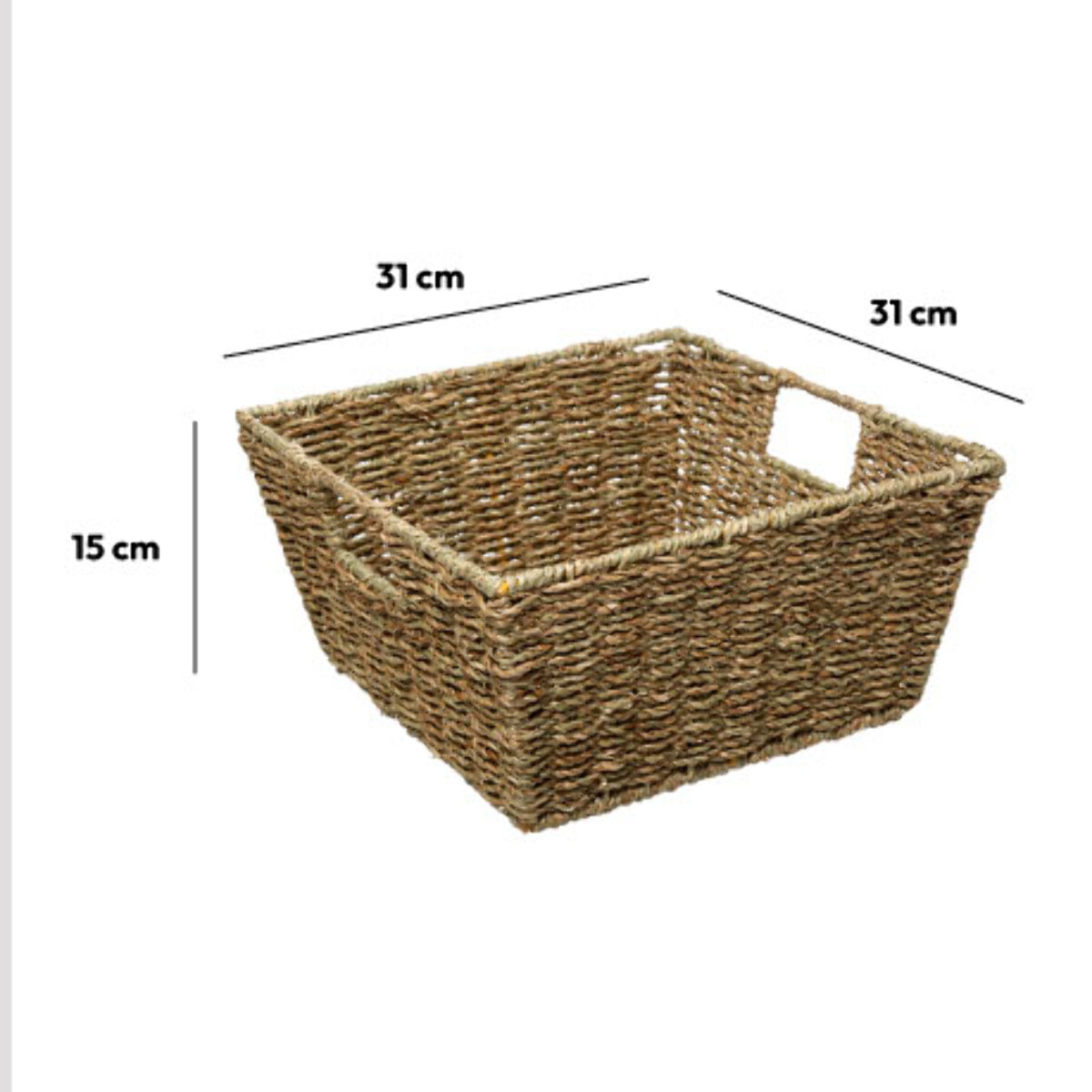 Panier roseau 31x15 cm Mix N' Modul