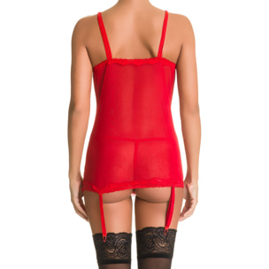 Body Rojo, Intimax, modelo Sidney