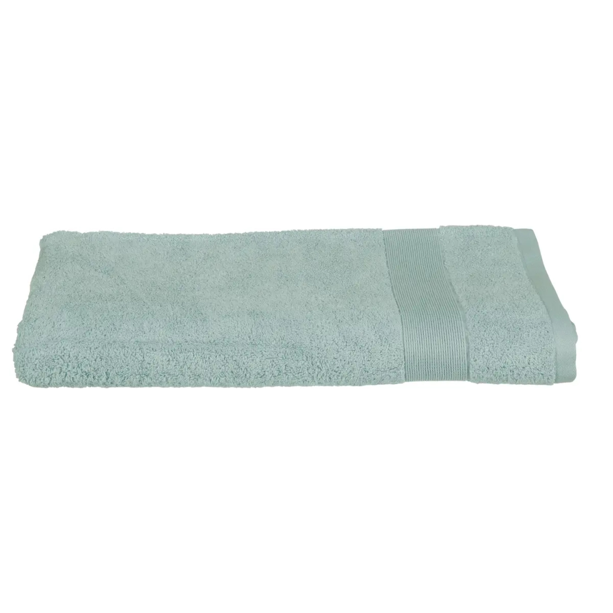 Serviette de toilette "Essentiel" - coton 450 gr/m² - bleu givre 50x90 cm