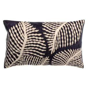 Coussin brodé Flora