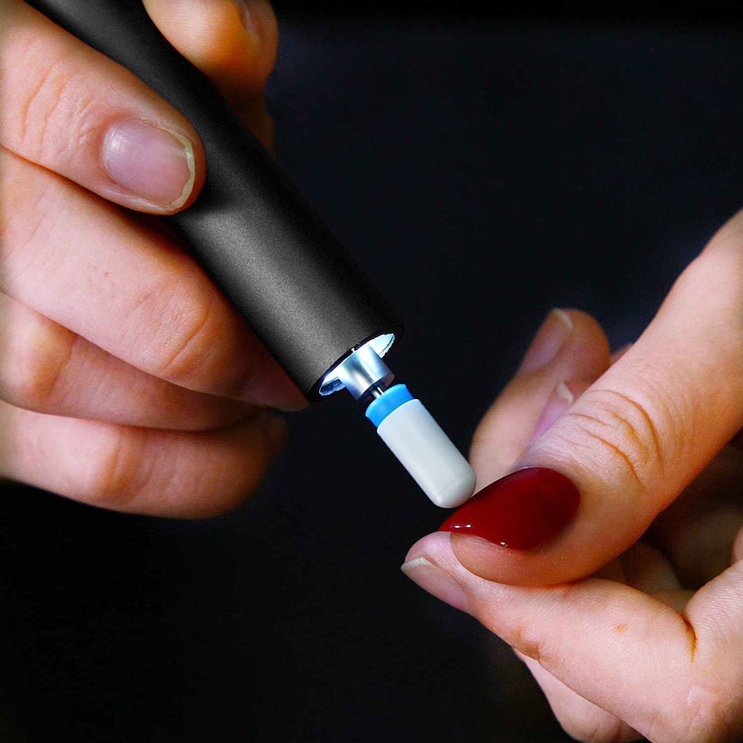 Mini buffer per unghie