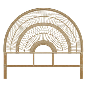 Tête de lit en rotin naturel 140 cm - Astéria