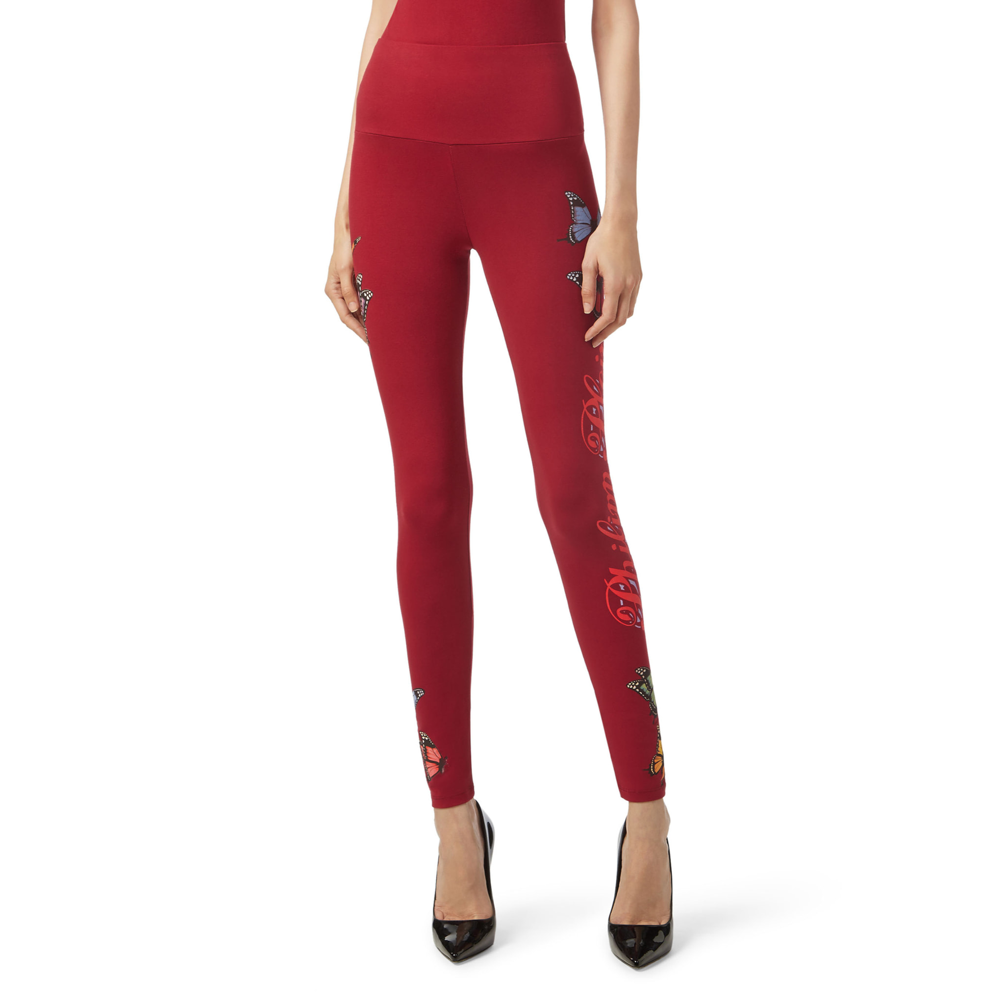 PHILIPP PLEIN Jogging Leggings "Butterfly"