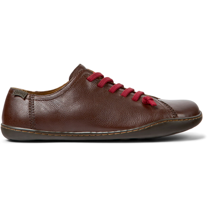 Zapatillas - CAMPER Peu Cami - Marron - Cuero liso