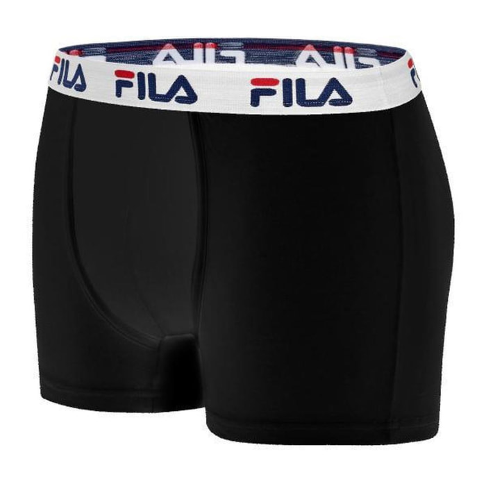 Calzoncillos bóxer fila en color negro para hombre