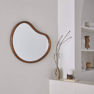 Miroir organique bois de sapin 85cm JACOB