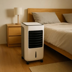 Niklas Iceberg - Ventilatore raffrescatore d'aria con telecomando, su ruote