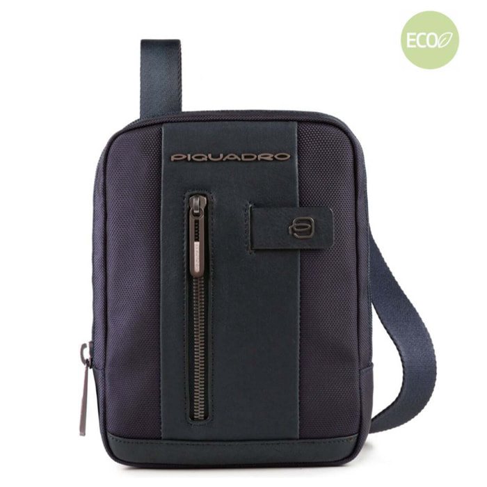 Piquadro Borsello uomo porta iPad®mini in tessuto riciclato