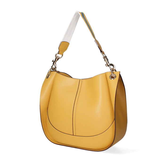 Borsa a spalla da donna - Modello False - 100% pelle riciclata - 30.0 x 26.0 x 10.0 cm