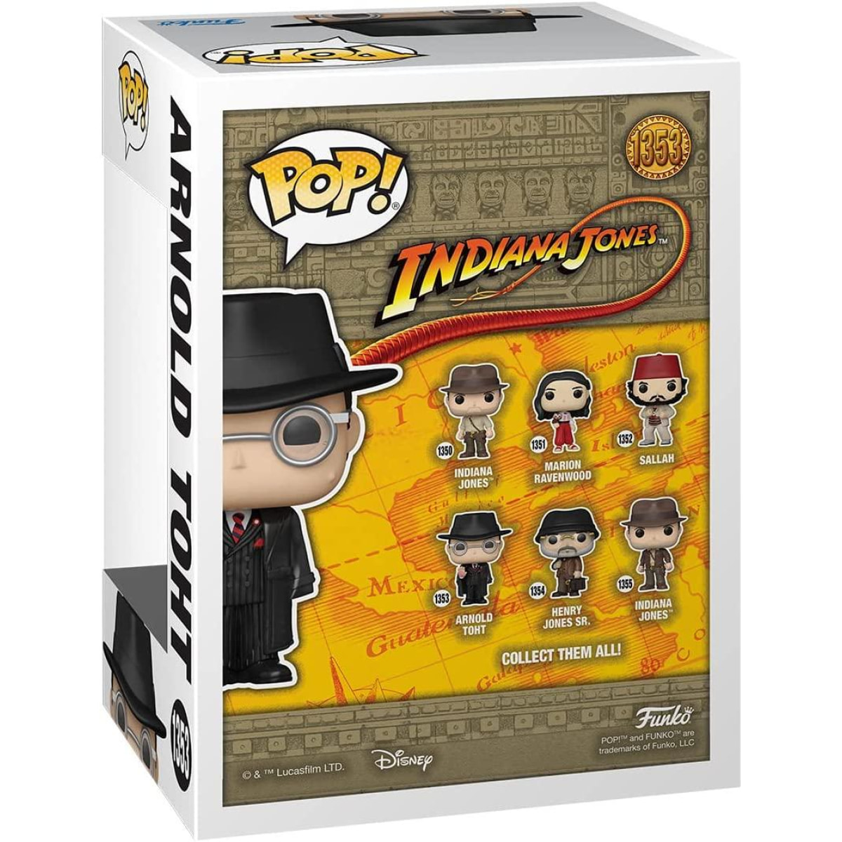 POP Movies: Indiana Jones - I predatori dell'arca perduta Figure 9 cm Arnold Toht FUNKO