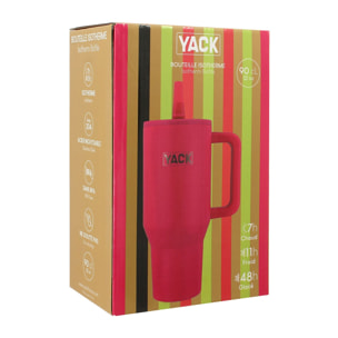 Gobelet isotherme rose fuchsia 90cl