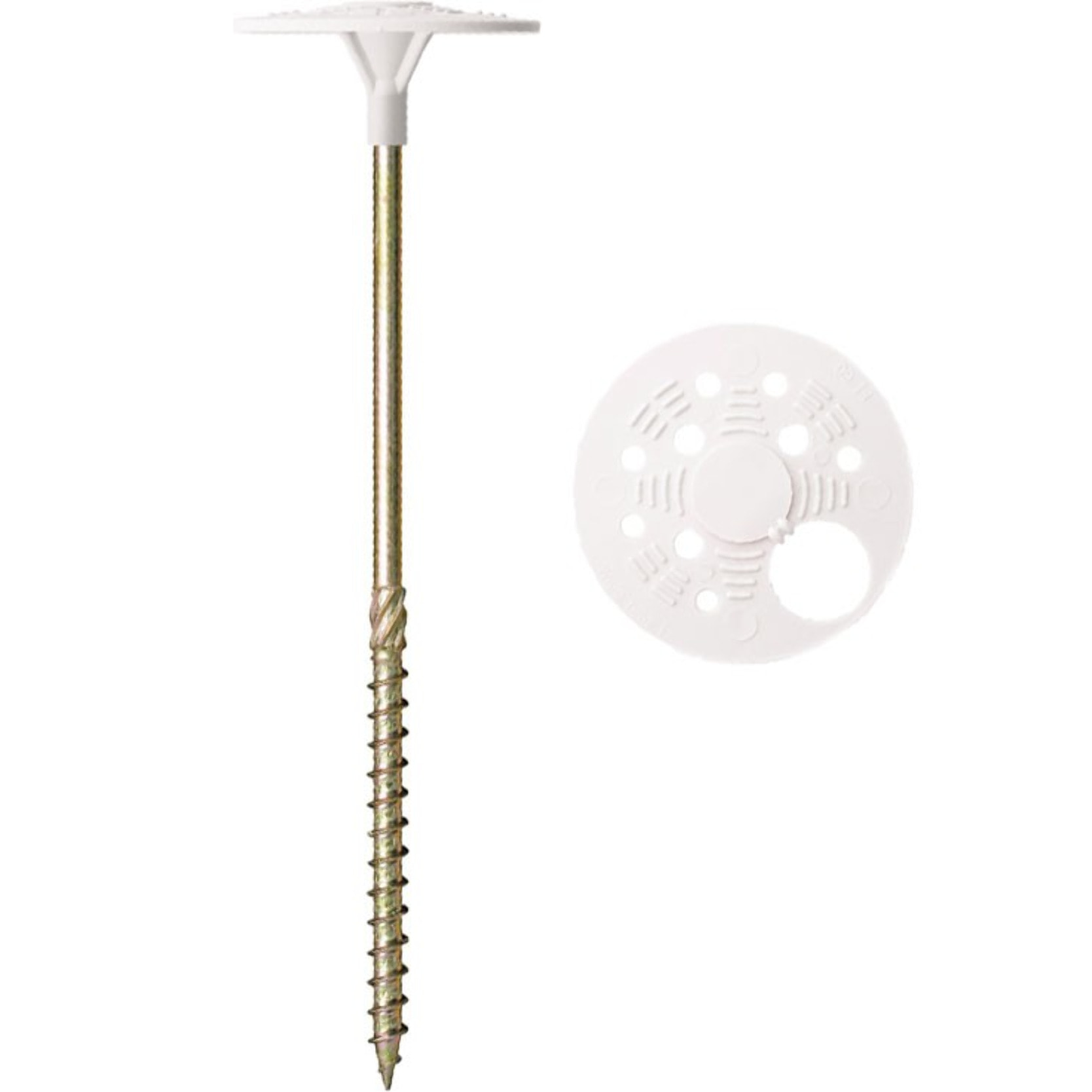 Carton de 100 Rosaces plastique Ø60 mm SCELL IT pour vis à bois - FI60