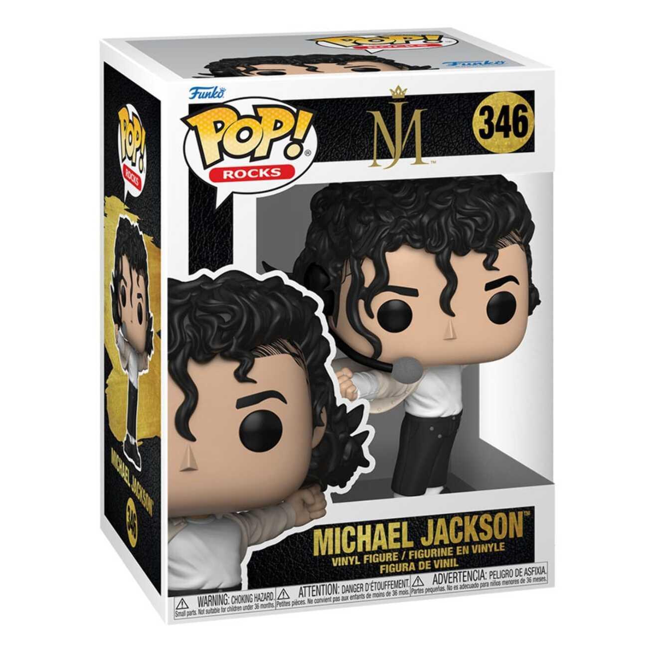 Michael Jackson Pop! Rocks Vinile Figura Superbowl 9 Cm Funko