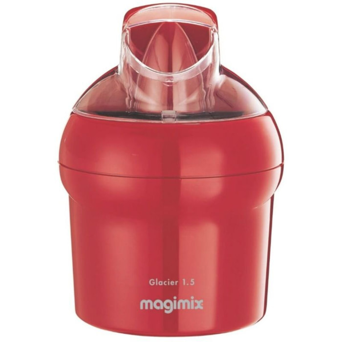 Sorbetière MAGIMIX GLACIER 1.5L 11669 ROUGE