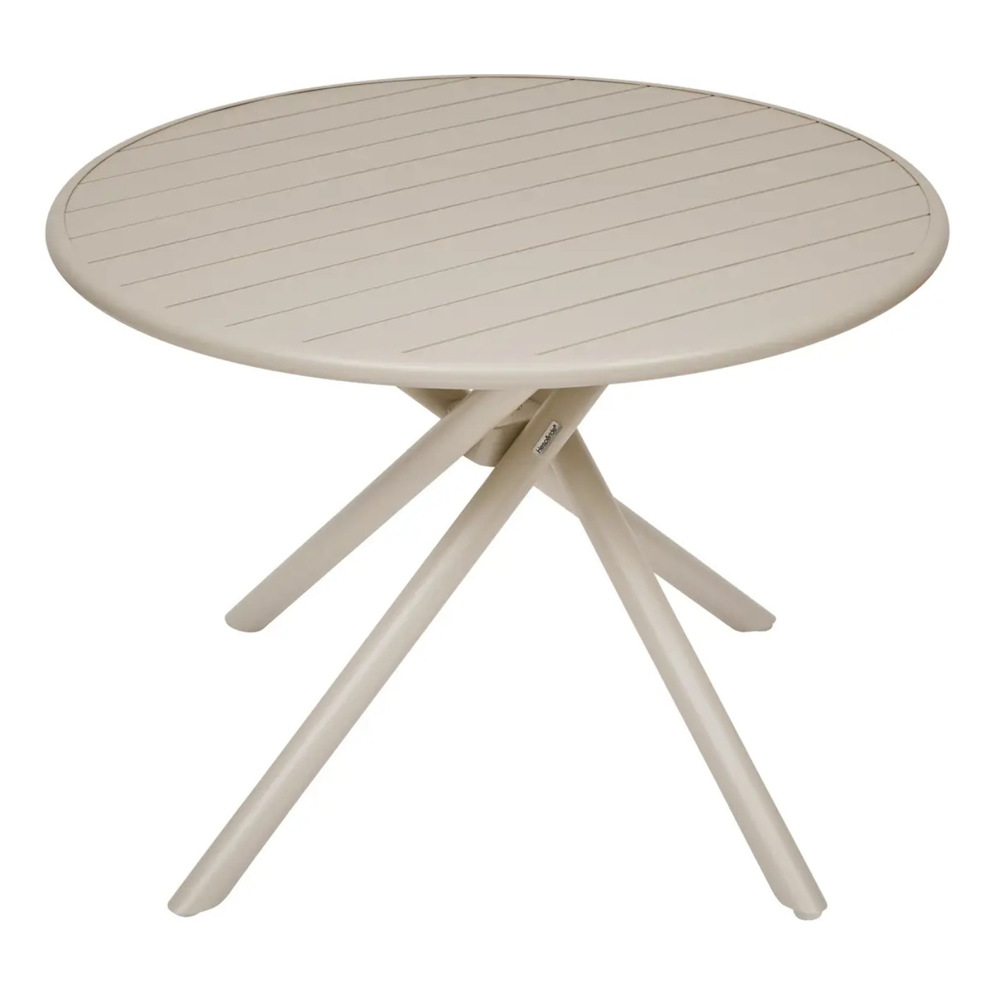 Table de jardin 4 places Nebullia D105cm argile