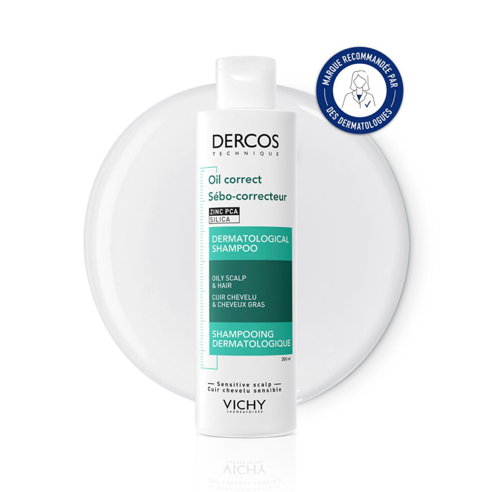 Dercos - Shampooing Purifiant Sébo-Correcteur 200ml