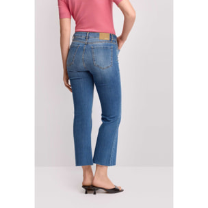 Kocca - Pantaloni in denim taglio kick flare Donna, Denim