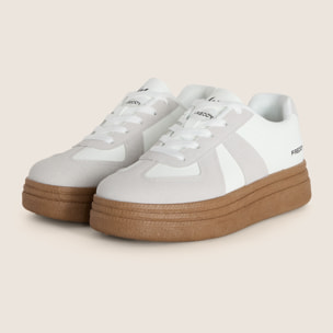 Sneakers Donna Platform Chunky in Similpelle