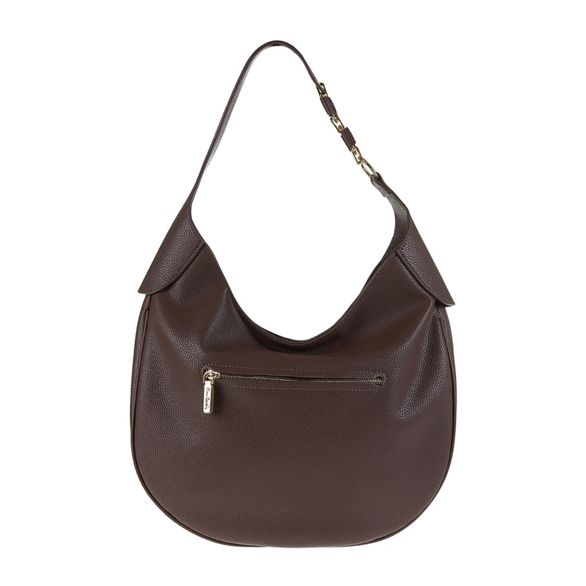 Borsa a spalla da donna Made in Italy - Modello Celeste Lux - 100% pelle - 33.0 x 25.5 x 12.0 cm