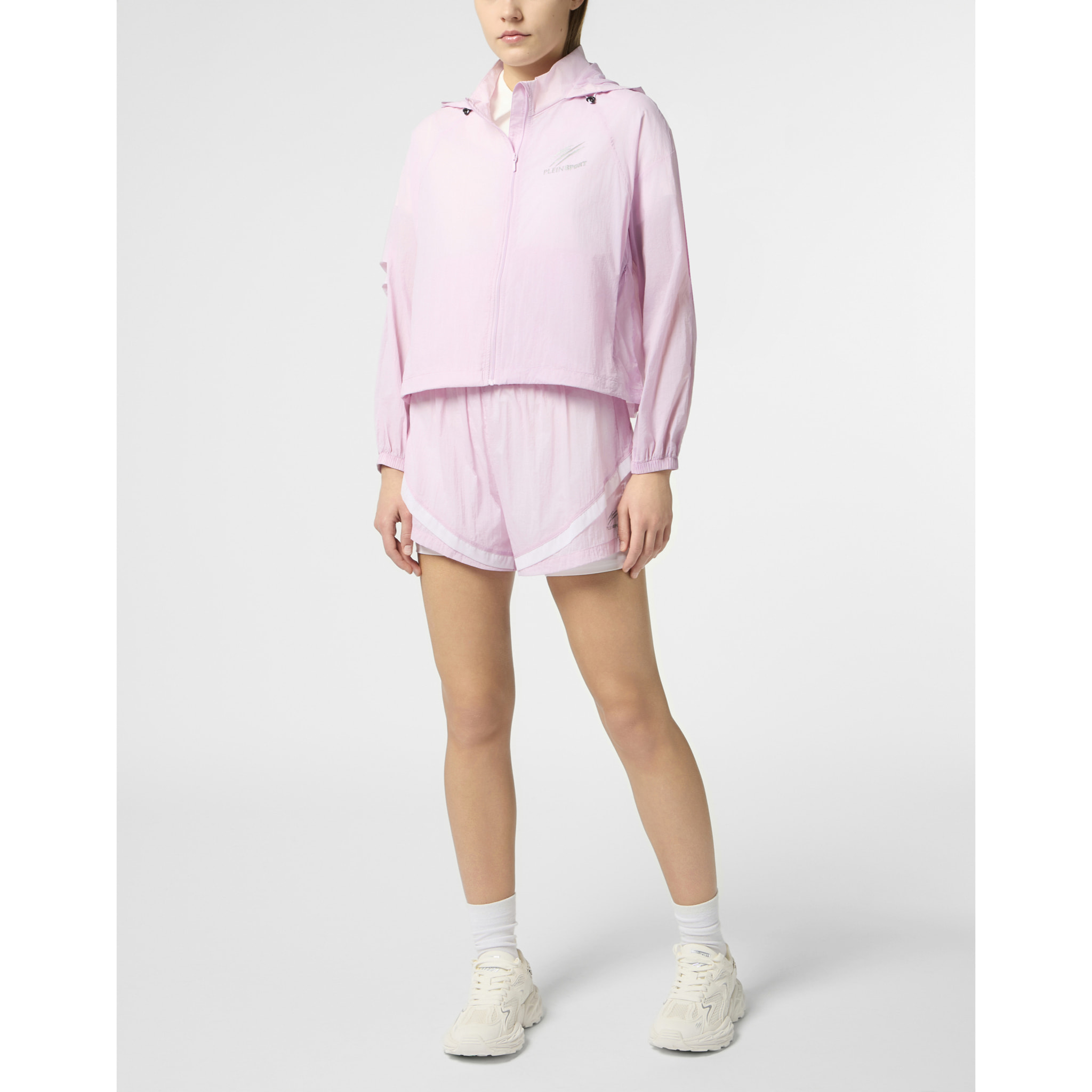 PLEIN SPORT Windbreaker Jacket Scratch