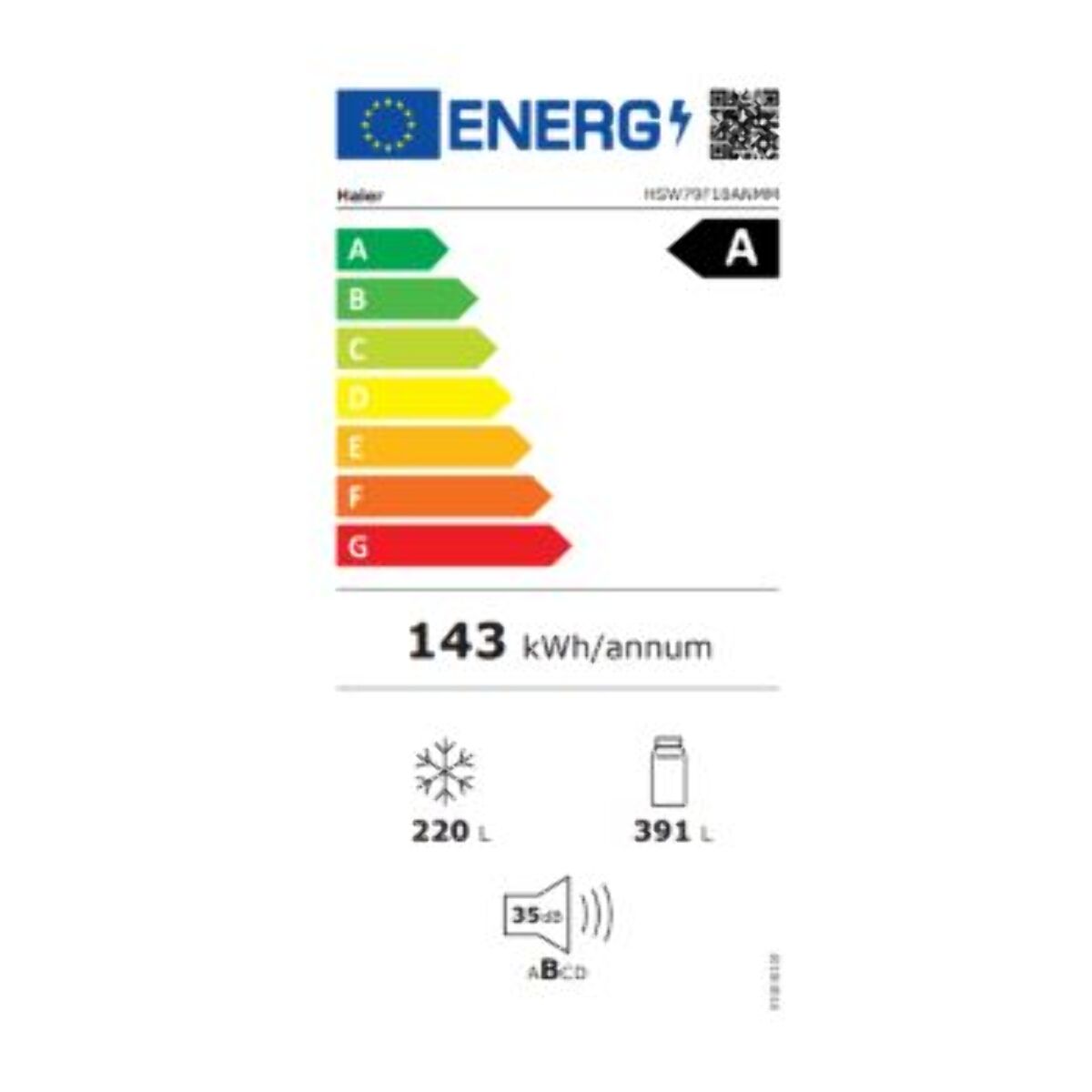 Réfrigérateur Américain HAIER HSW79F18ANMM