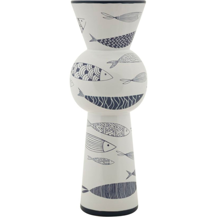 VASO CERAMICA FISH TALL CM Ø 14X38,5