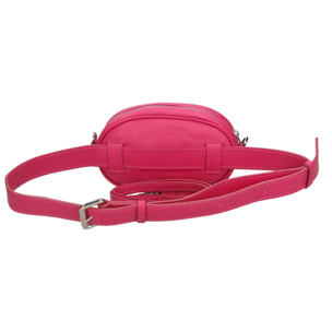 Borsa marsupio da donna in vera pelle sauvage con borchie. Prodotto artigianale italiano. Made in Italy - 12.0 x 19.0 x 7.0 cm