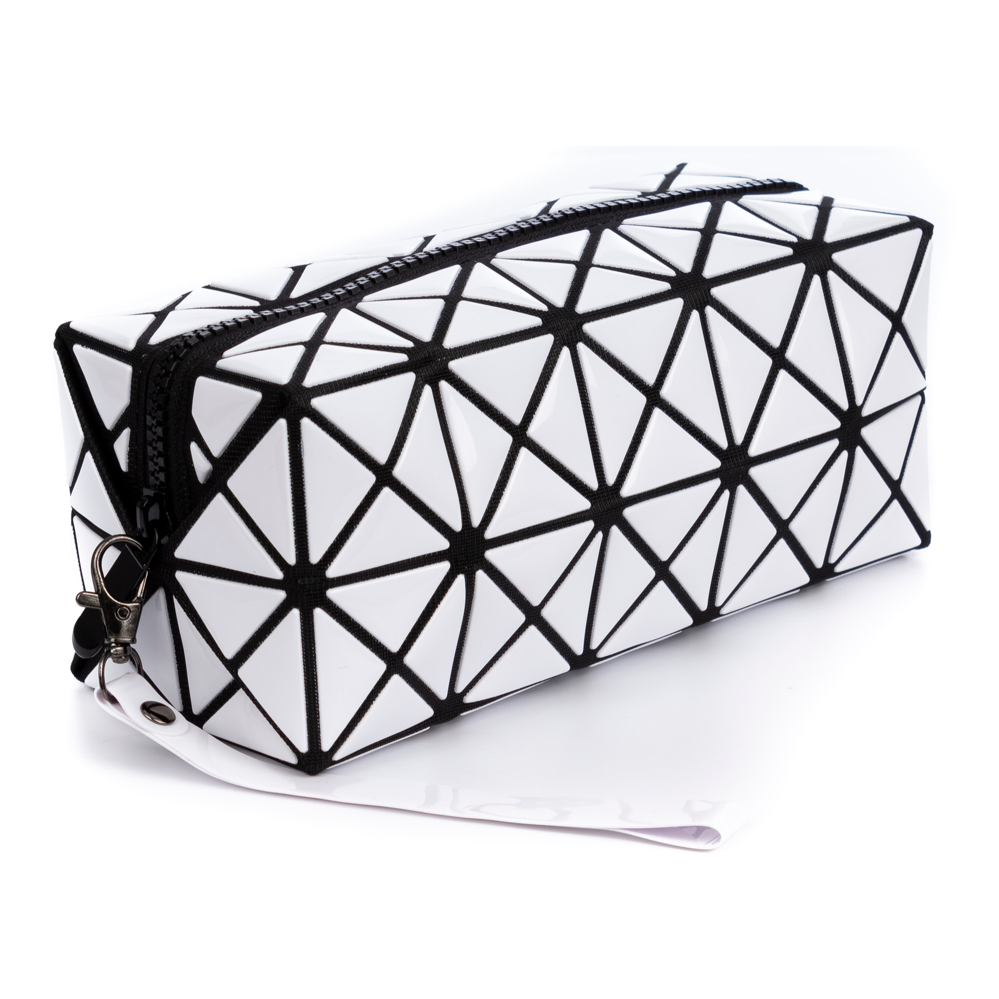 Zerba borsa a mano design geometrico.