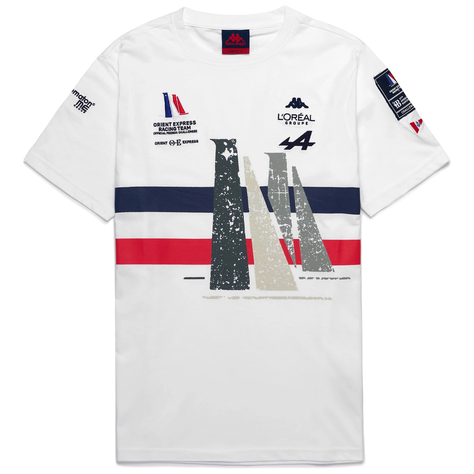 Kappa - T-Shirts & Top Uomo Bianco - Dephys Orient