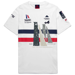 Kappa - T-Shirts & Top Uomo Bianco - Dephys Orient