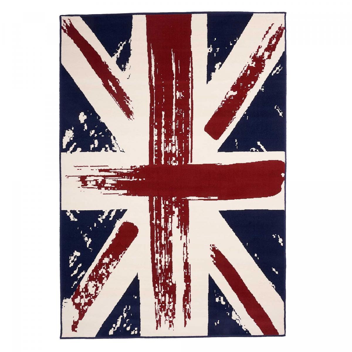 Tapis enfant tissé LONU motifd Union Jack