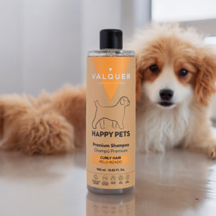 Valquer Champú Premium para Mascotas de Pelo Rizado - 400 ml