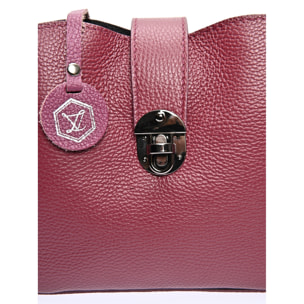 Borsa a spalla Luisa Vannini Bordeaux