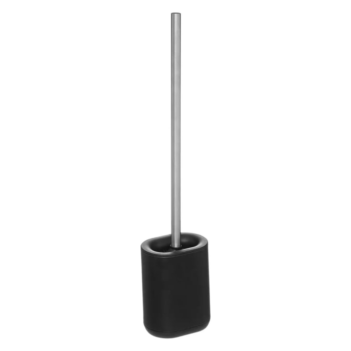 Brosse WC métal "Siliflex" noir