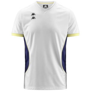 Maglie gioco Kappa Uomo Kombat Padel Ghino Bianco