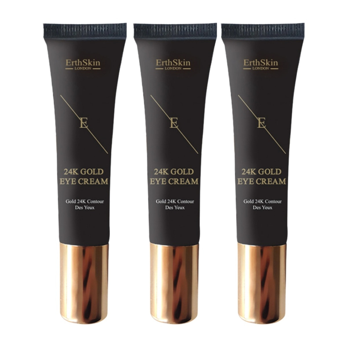 Trío de cremas para ojos Gold