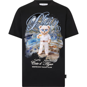 PHILIPP PLEIN Round Neck T-Shirt Teddy Yachting