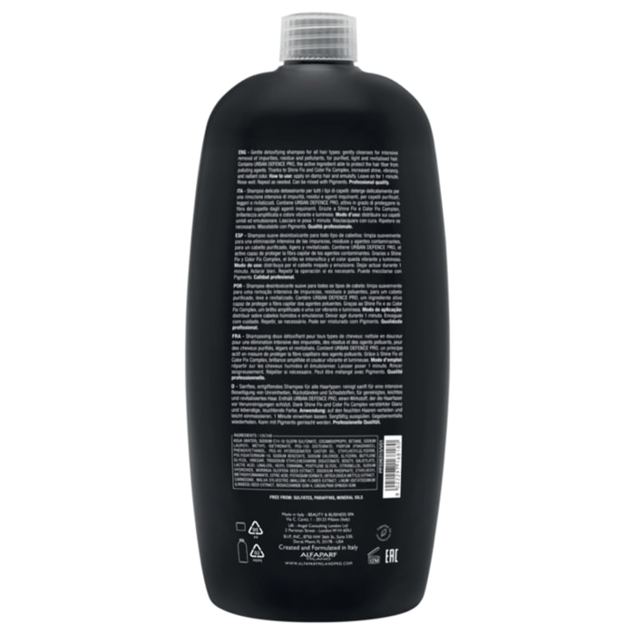 ALFAPARF MILANO Semi Di Lino Detoxifying Low Shampoo 1000ml